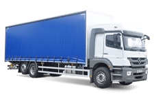 Van Hire Broxburn - 26 Tonne Curtain Side Truck - Truck hire Broxburn
