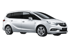 Van Hire Broxburn - Vauxhall Zafira 7-Seater - Minibus hire Broxburn